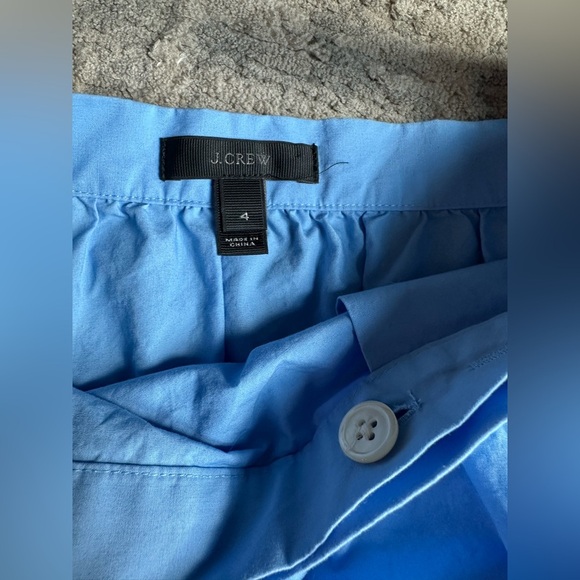 J Crew Ruffle Wrap Midi Skirt
A Line Tie Periwinkle Blue Size 4 - Picture 8 of 10